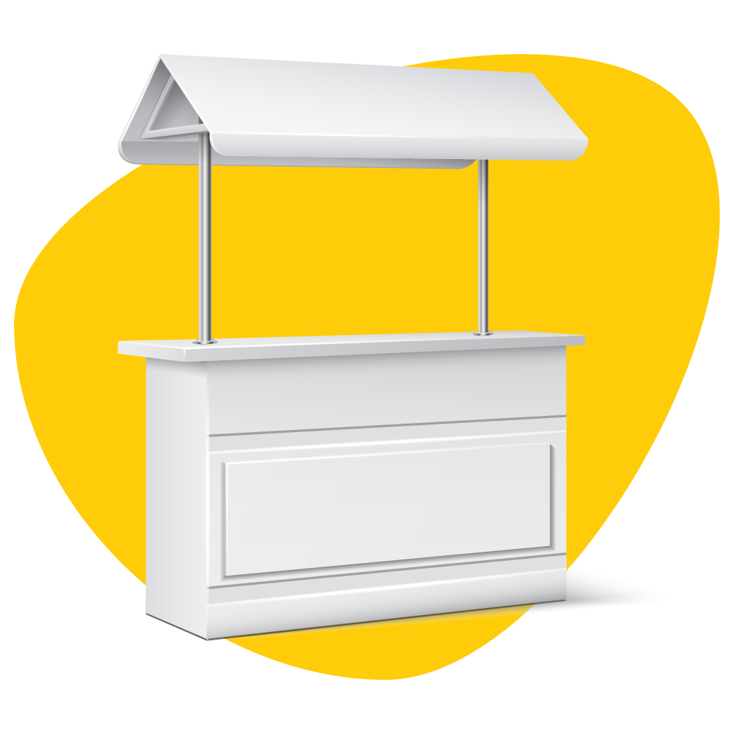 דוכנים לתערוכה